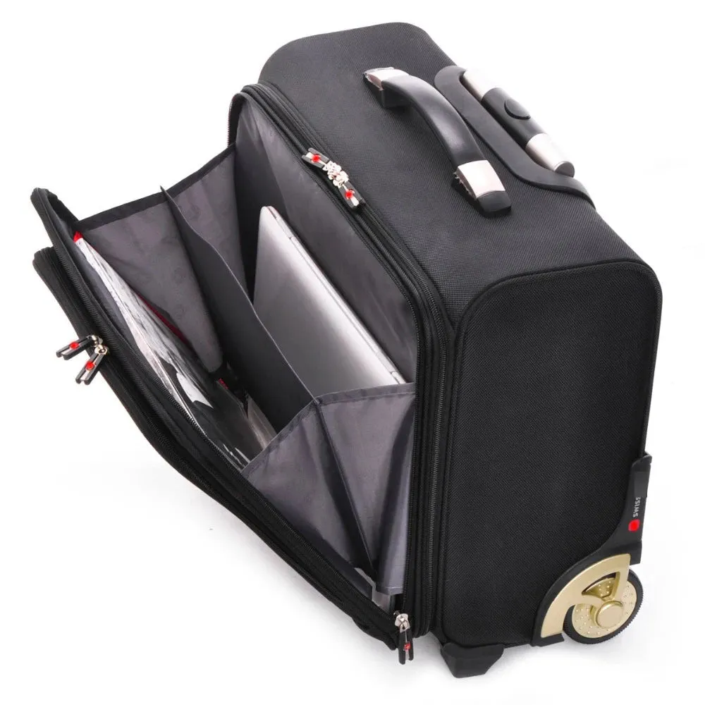 Men and Women Business Style Luggage Boarding Suitcase with Wheels