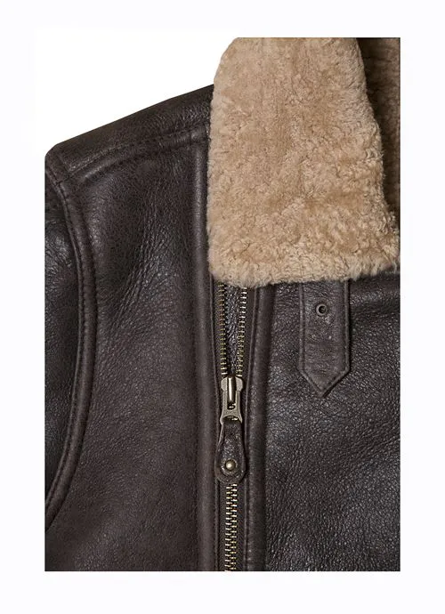 Men's Sheepskin Flying Jacket - Second Skin Leather and Sheepskin Clothing<