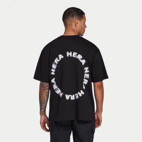 Men's T-Shirts | Motion Oversized T-shirt - Black | HERA Clothing