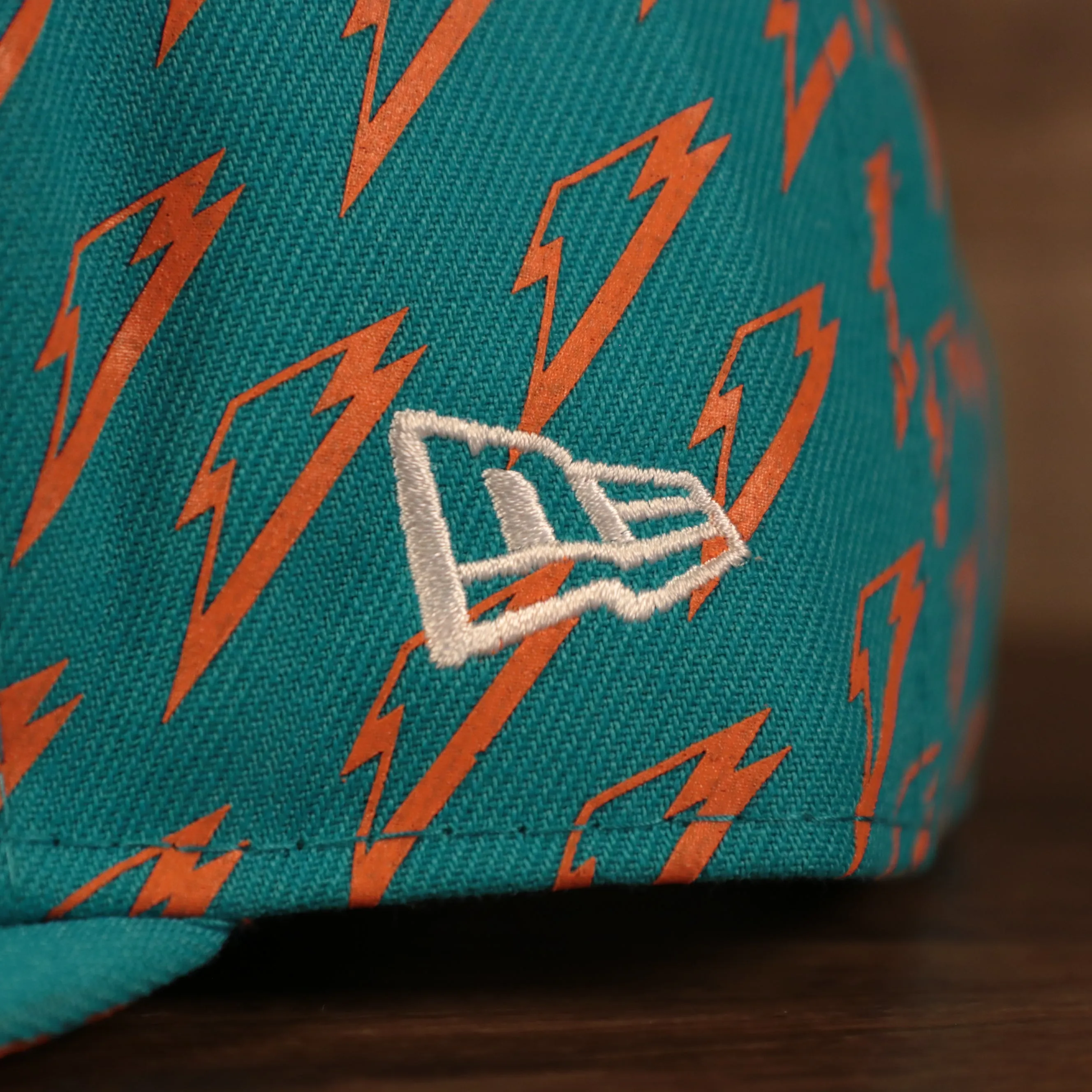 Miami Dolphins x Gatorade Teal 9Fifty Orange Bottom Snapback