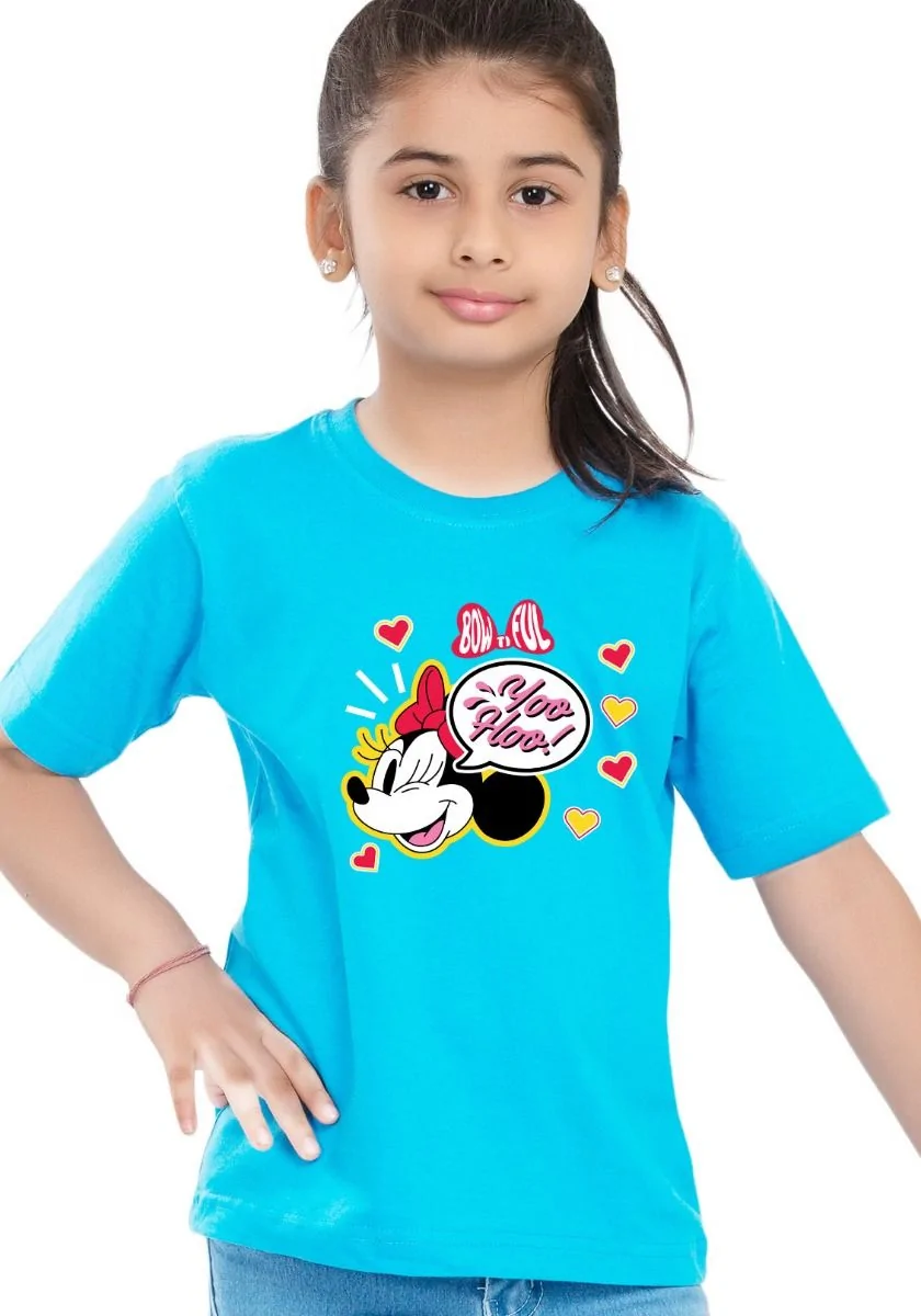 Minnie Wink Hearts Kids T-Shirt