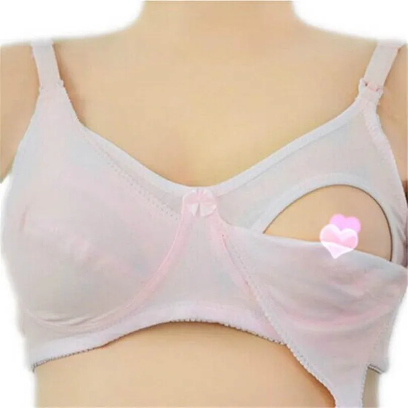 New Cotton Nursing Women Breastfeeding Bra Maternity Bras Vest Pregnant Clothing SM6