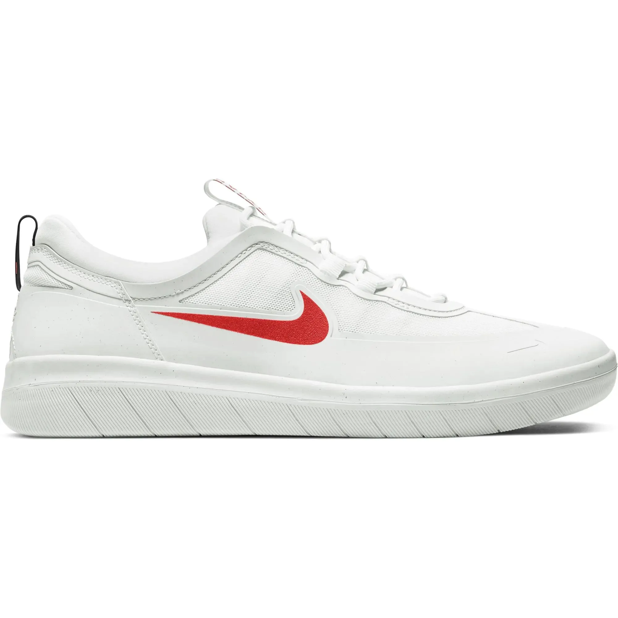 Nike SB Nyjah Free 2.0 Skate Shoes - Summit White/Blue Hero-Chile Red-Black