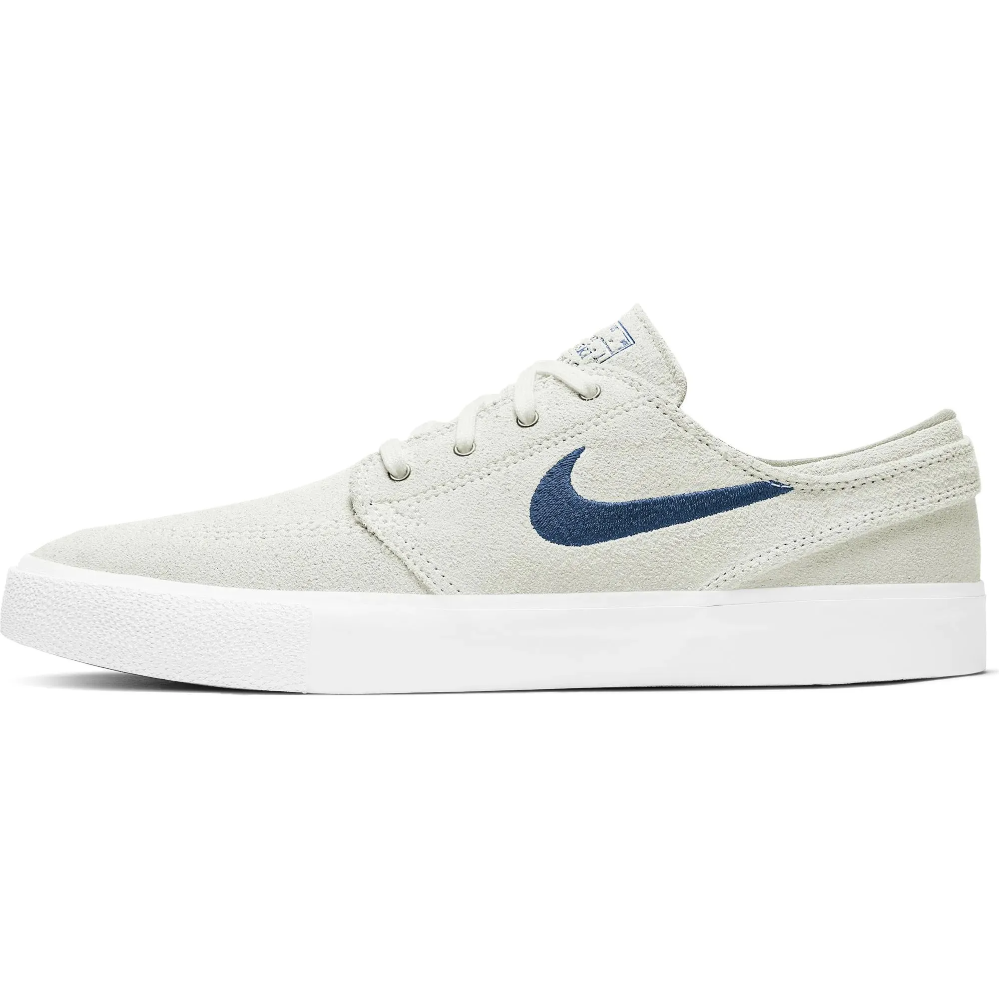 Nike SB Zoom Stefan Janoski RM Skate Shoes - Summit White/Court Blue-Summit White