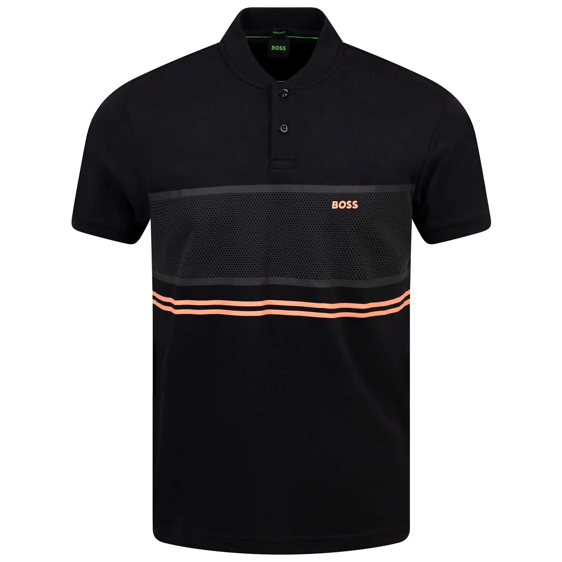 Pariq Regular Fit Polo Black - SU24