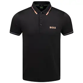 Paul Pro Slim Fit Polo Black - SU24