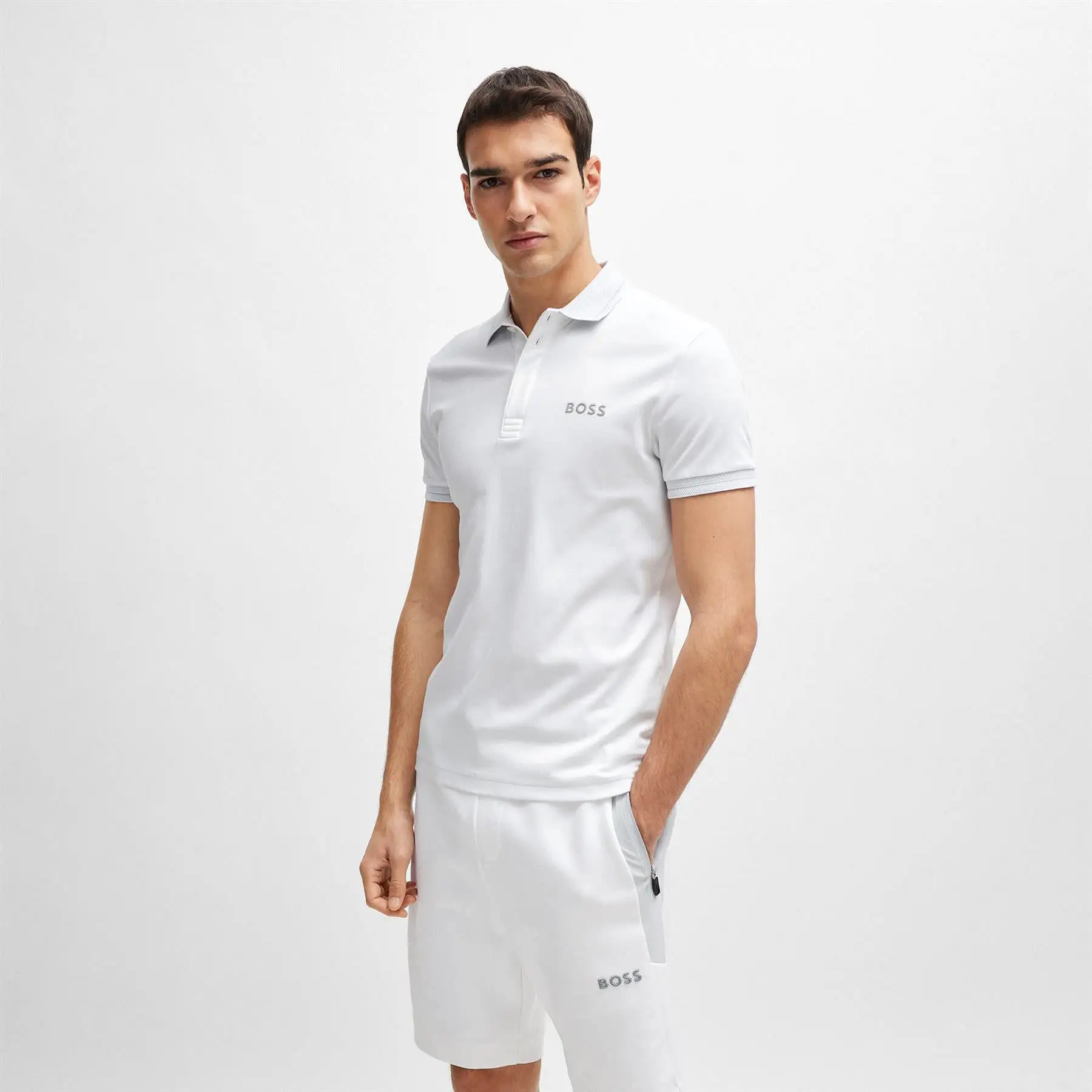 Paule 1 Slim Fit Polo White - SU24