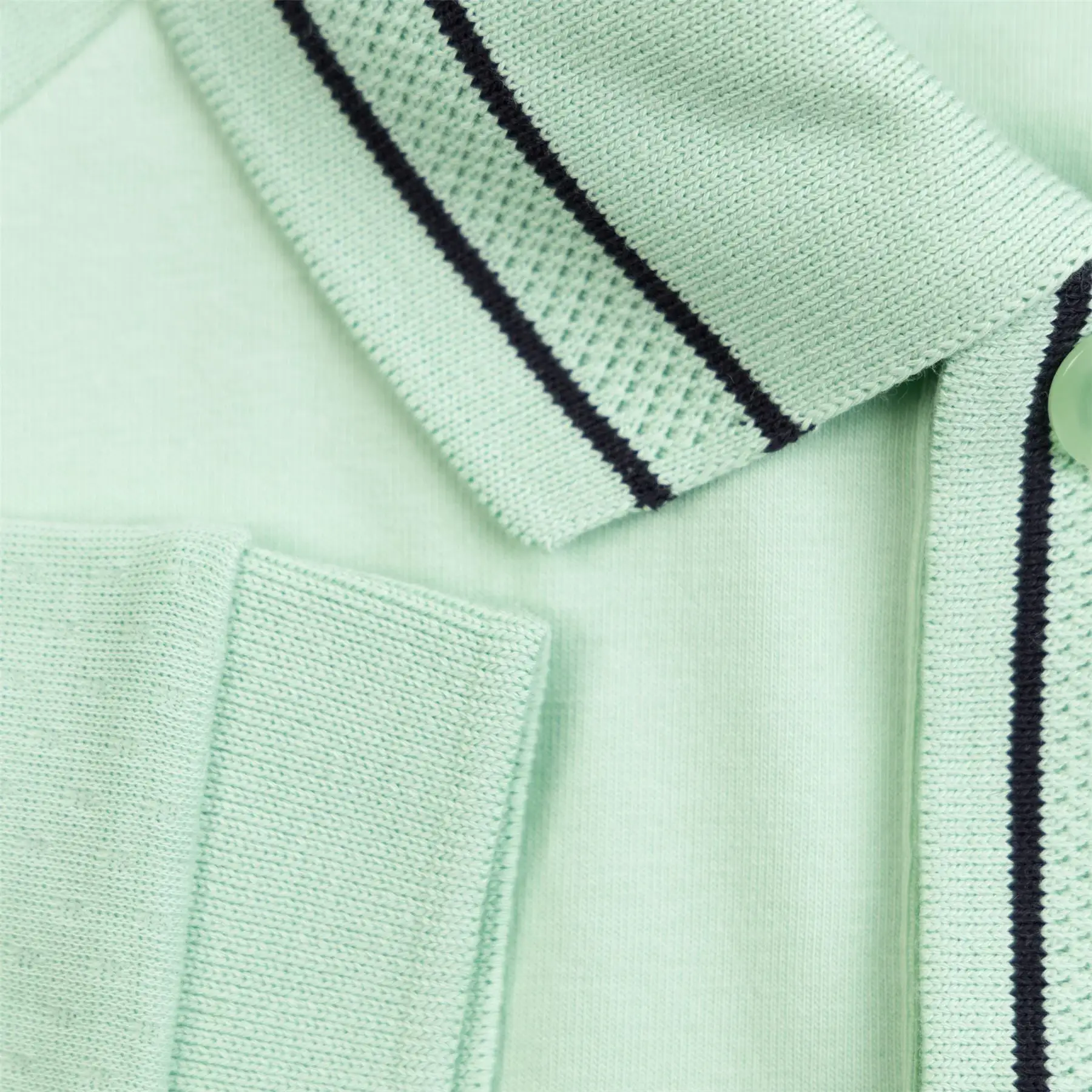 Paule 2 Slim Fit Polo Open Green - SU24