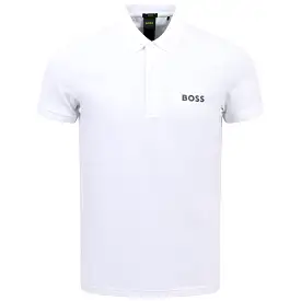 Paule Slim Fit Polo White - SU24