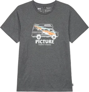 Picture Organic Clothing Men's Custom Van Tee Dark Grey Melange | Buy Picture Organic Clothing Men's Custom Van Tee Da