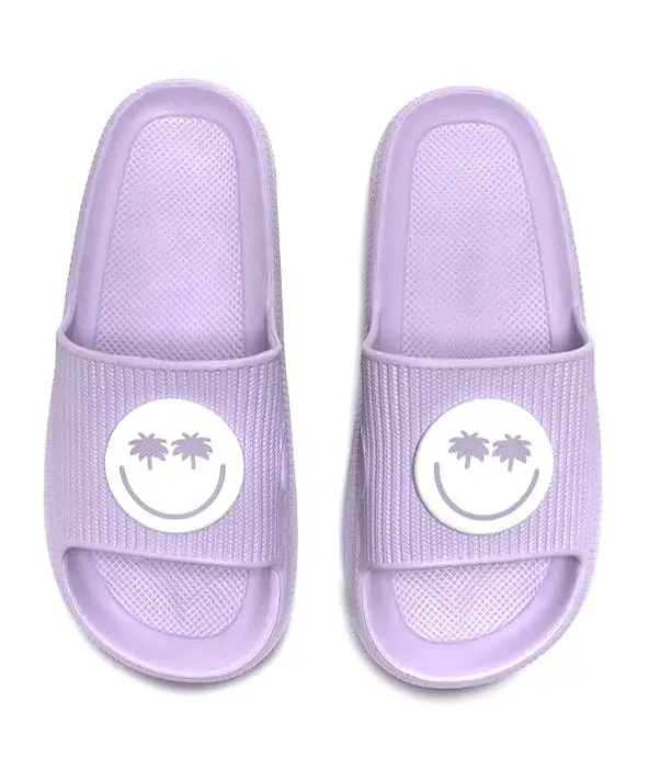 Pool Palm Slides - Lavender