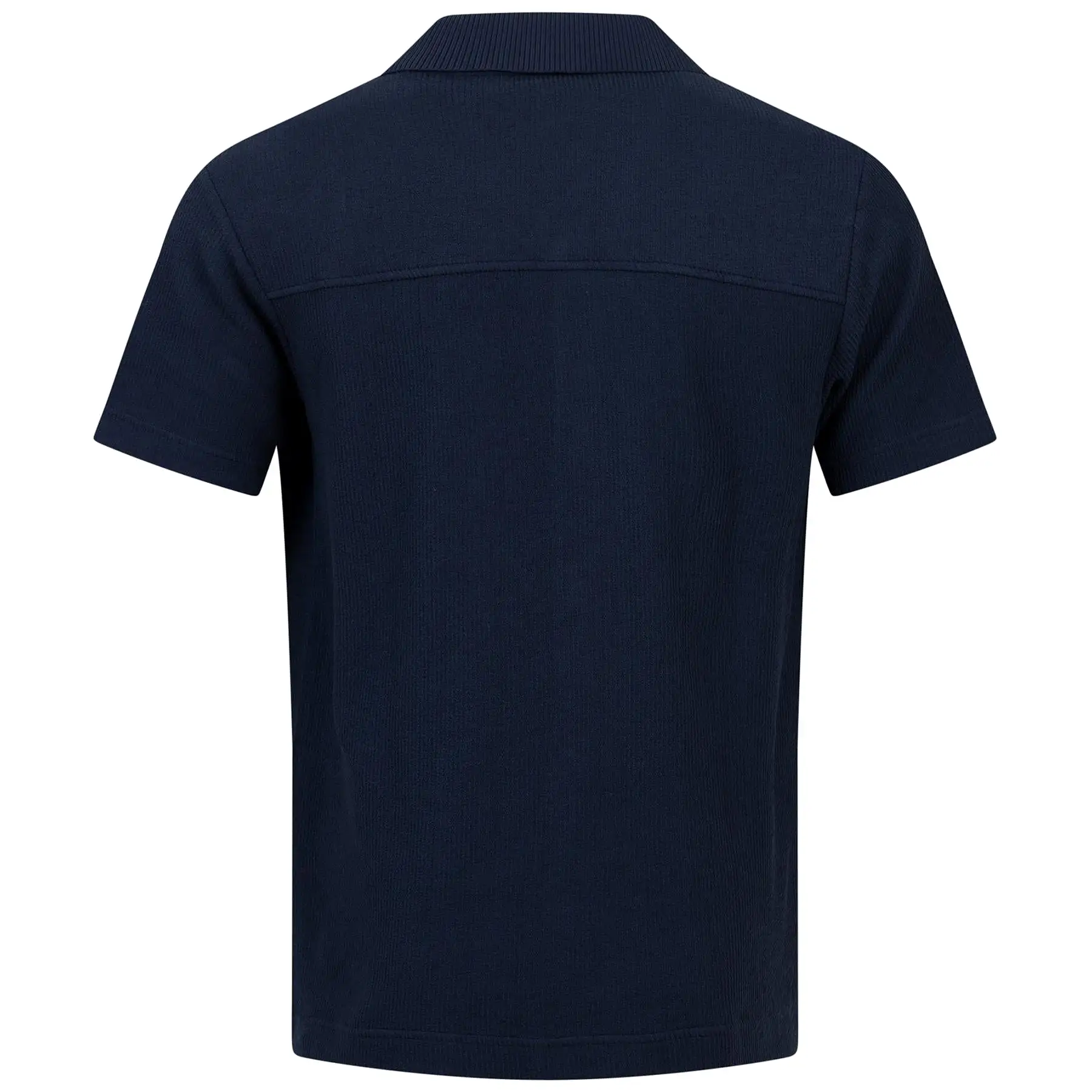 Powell 129 Regular Fit Cotton Polo Dark Blue - SU24