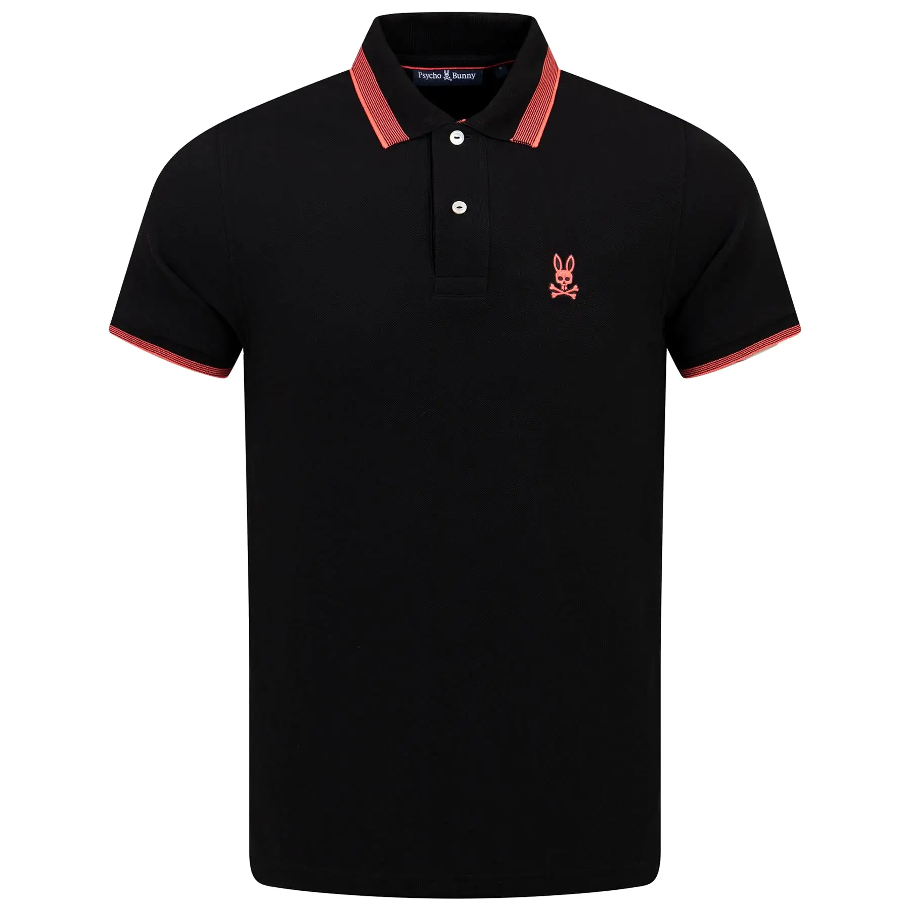 Queensbury Pique Polo Black - SS24