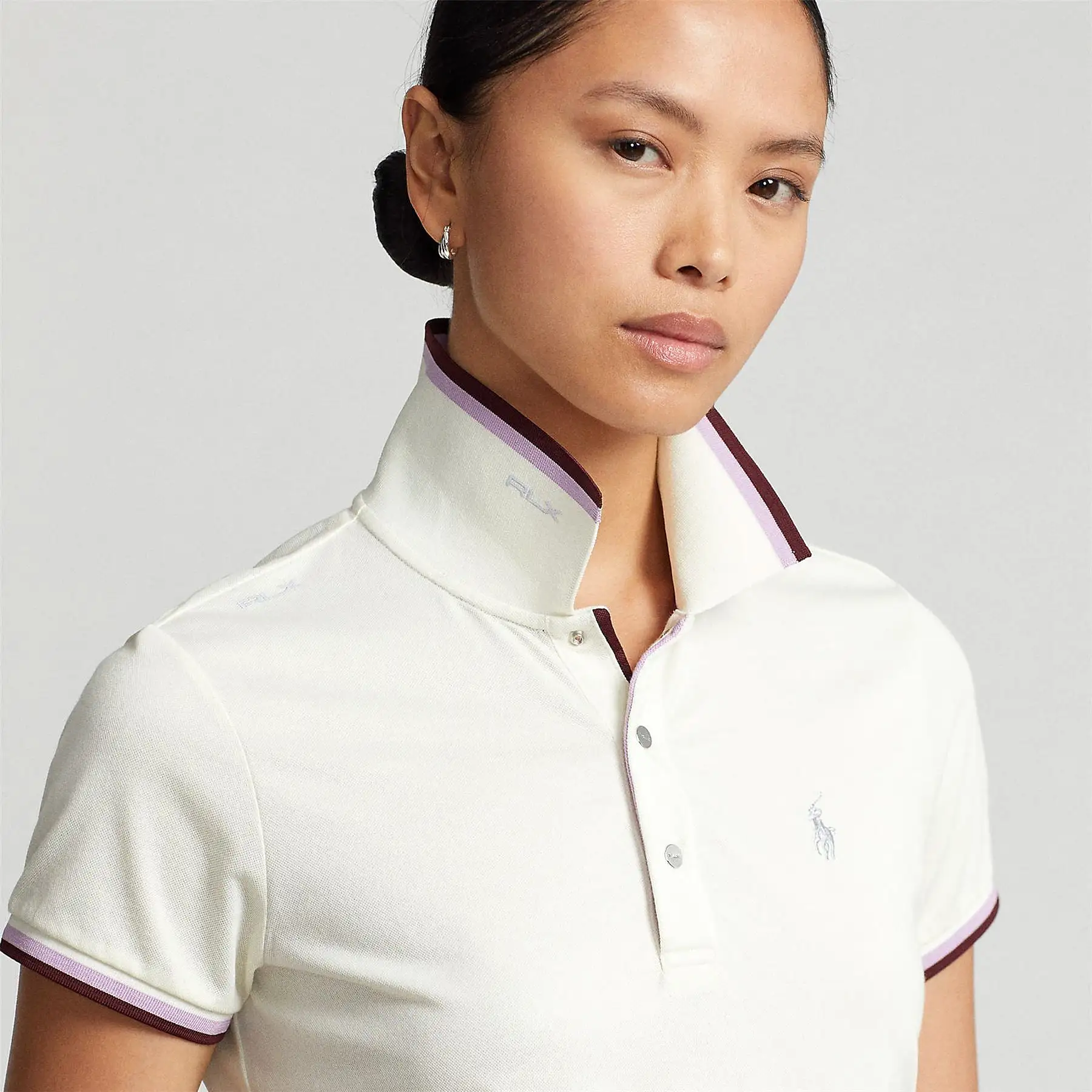 RLX Womens Tour Pique Val Polo Chic Cream - AW23