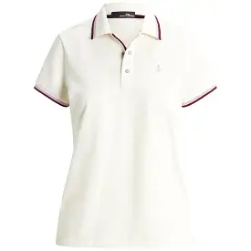 RLX Womens Tour Pique Val Polo Chic Cream - AW23