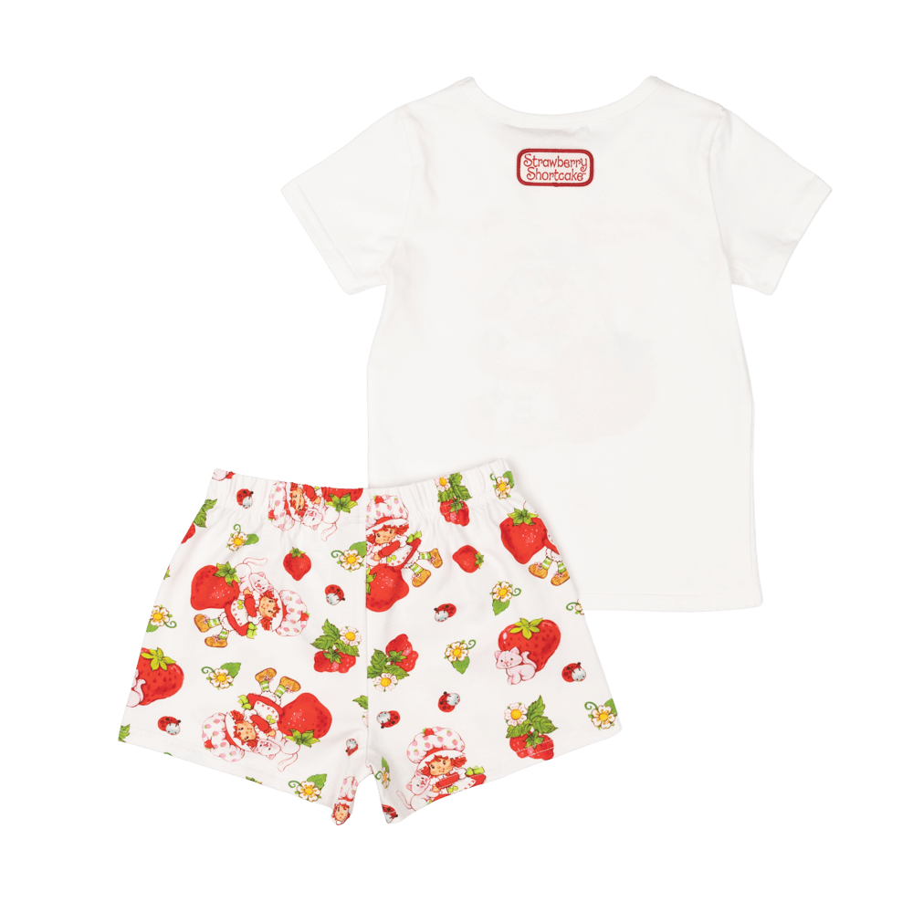 Rock Your Baby Strawberry Shortcake PJ Set