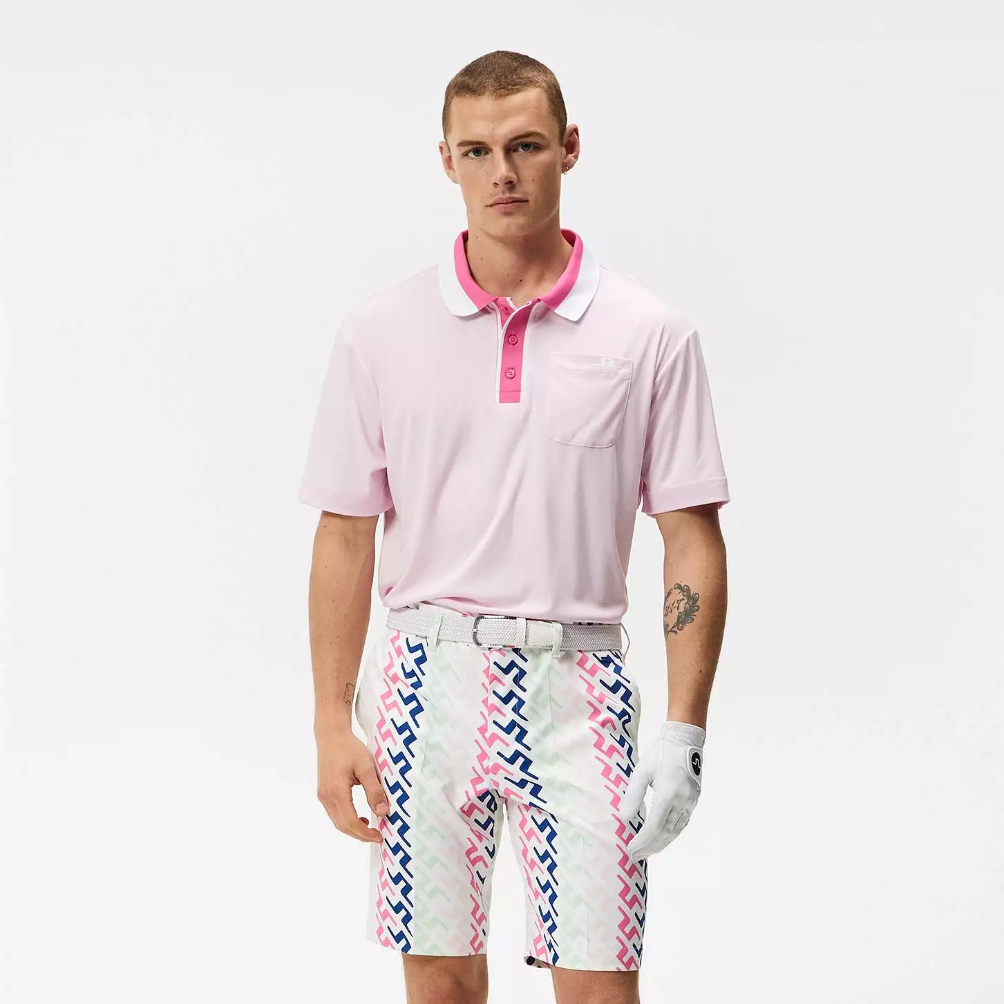 Sal Feather Weight Polo Cherry Blossom Melange - SU23