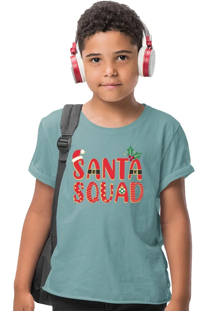 Santa Squad Sr Kids T-Shirt