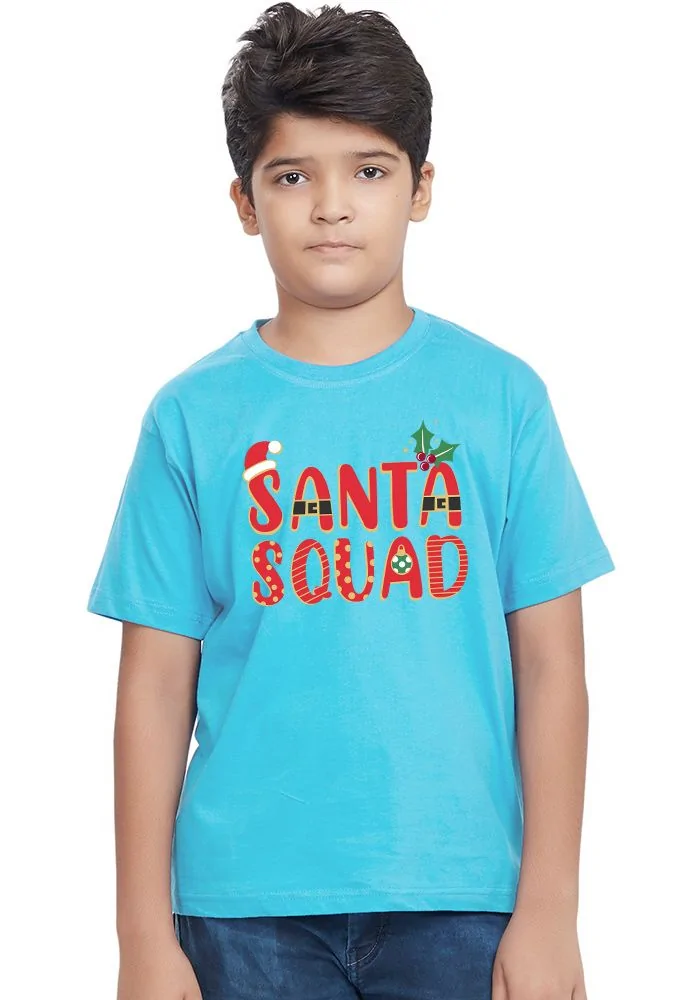 Santa Squad Sr Kids T-Shirt