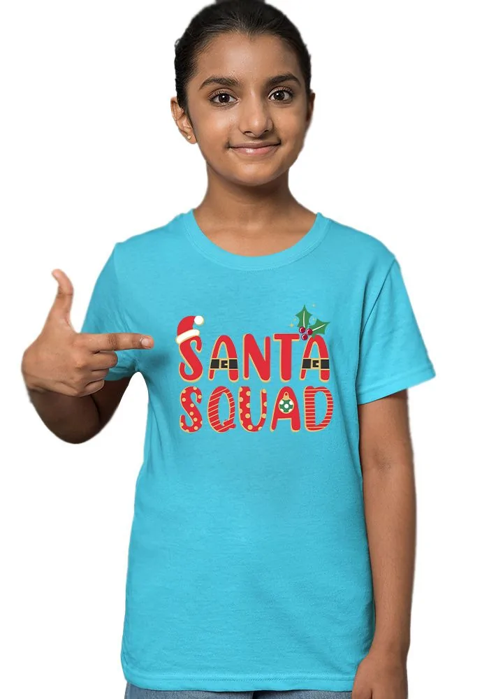 Santa Squad Sr Kids T-Shirt