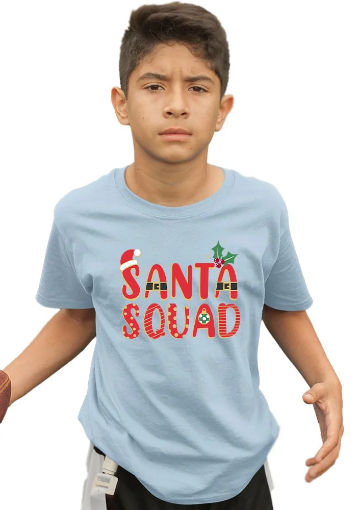 Santa Squad Sr Kids T-Shirt