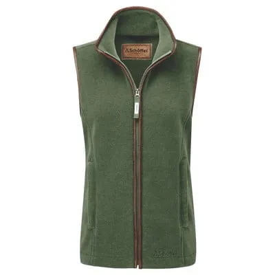 Schöffel Women Lyndon Fleece Gilet - Cedar Green - Gillanders.ie Town & Country Clothing