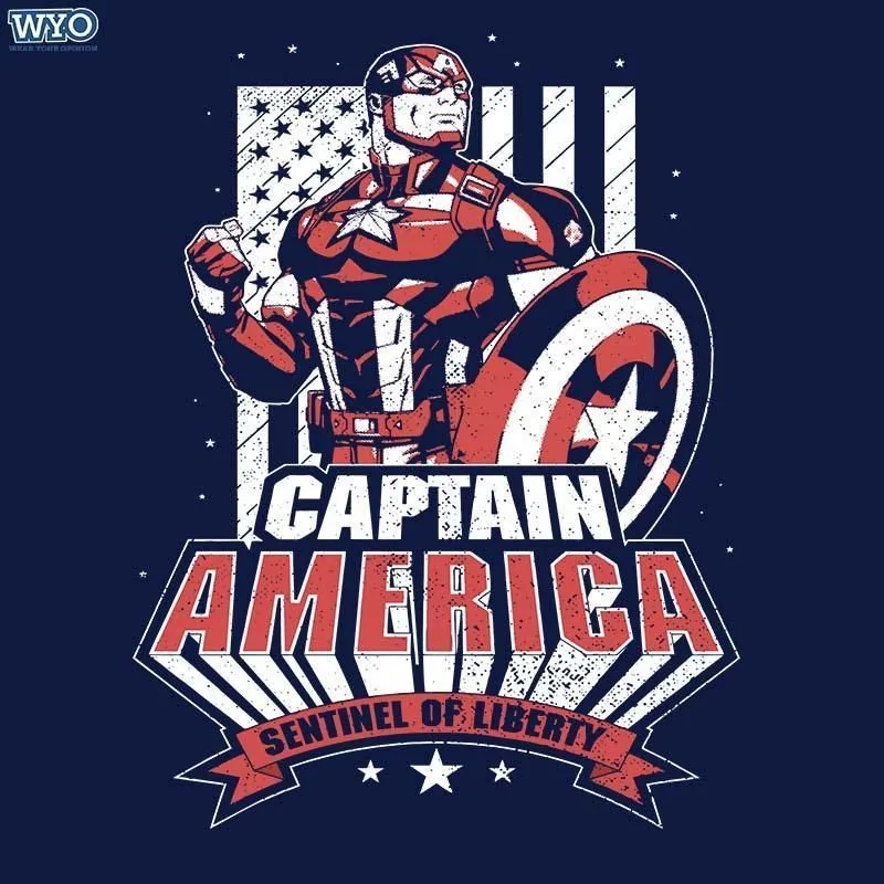 Sentinel Liberty Captain America Kids T-Shirt