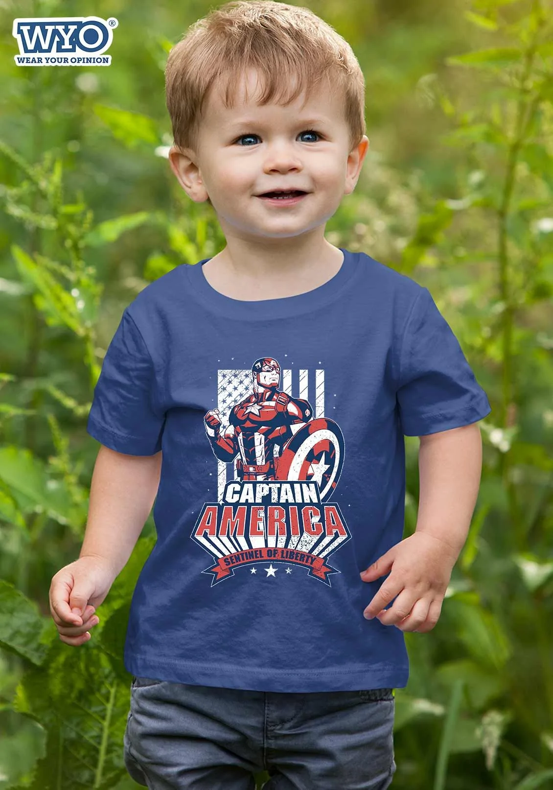 Sentinel Liberty Captain America Kids T-Shirt