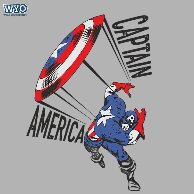 Sheild Throw Captain America Kids T-Shirt