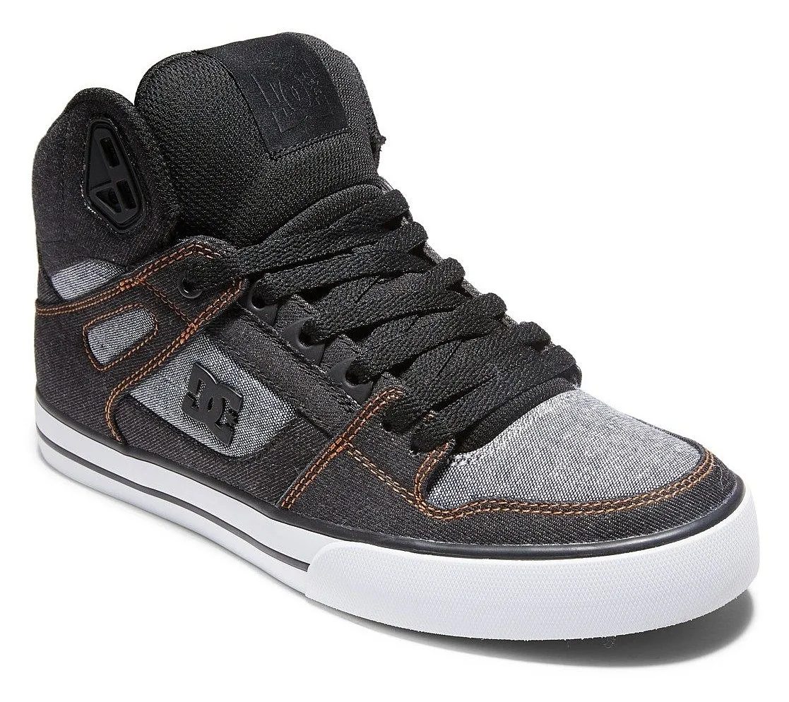 shoes DC Pure High -Top WC - 1AB/Black/Armor/Black - men´s