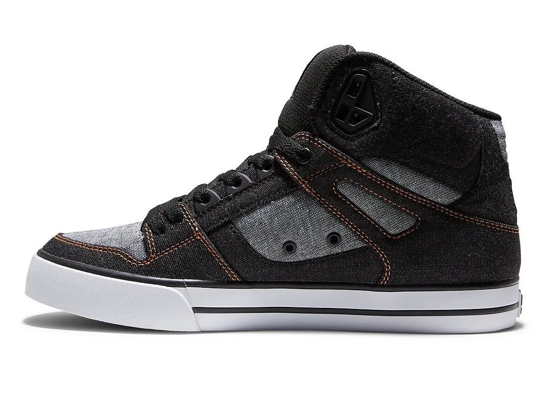 shoes DC Pure High -Top WC - 1AB/Black/Armor/Black - men´s