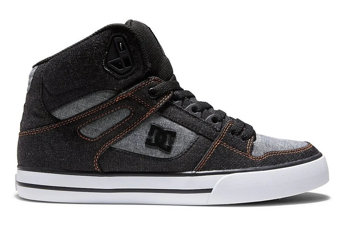 shoes DC Pure High -Top WC - 1AB/Black/Armor/Black - men´s