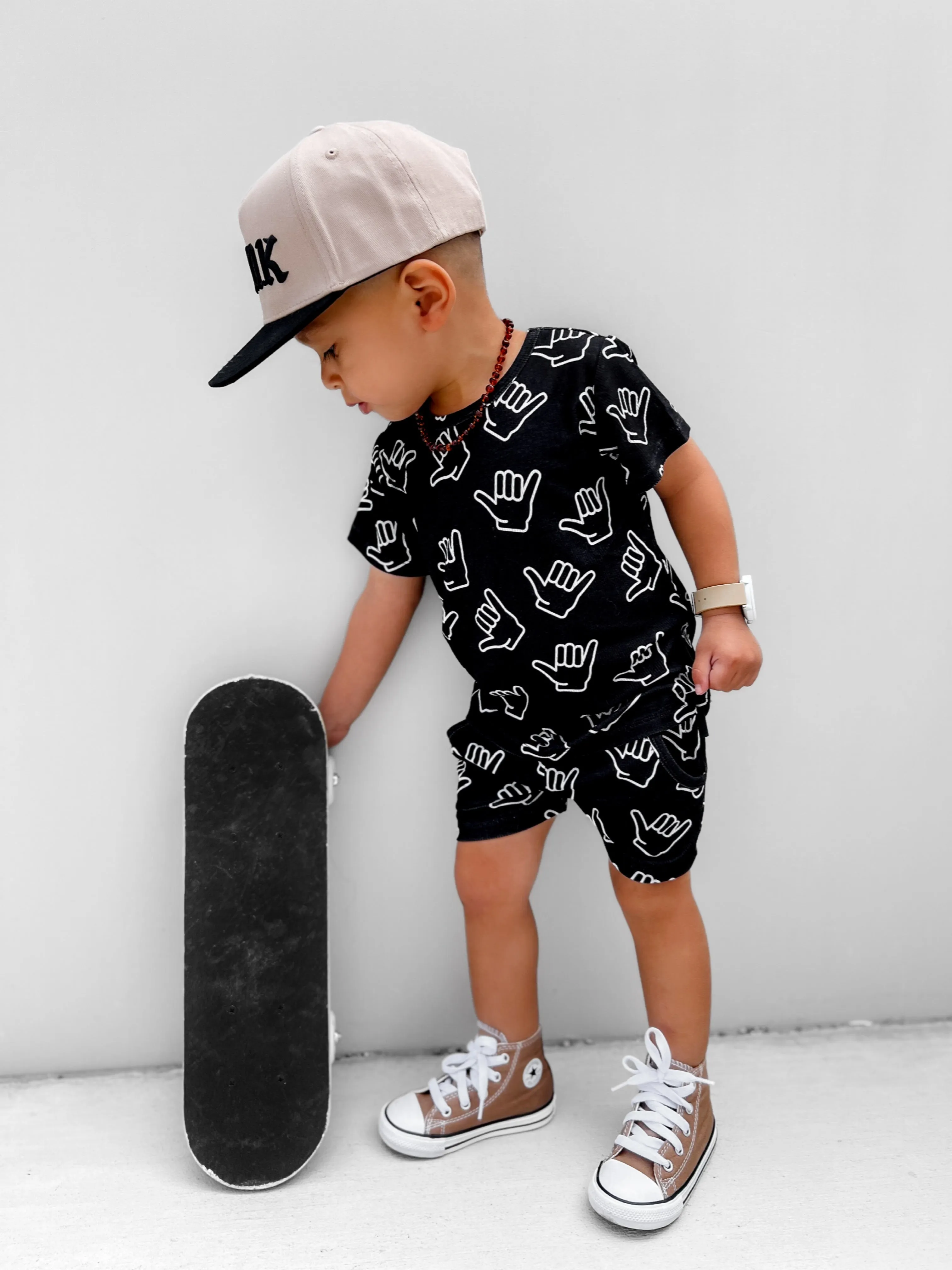 SHORE BABY Biker Two Piece Set - HangTen (COLLECTIVE