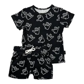 SHORE BABY Biker Two Piece Set - HangTen (COLLECTIVE