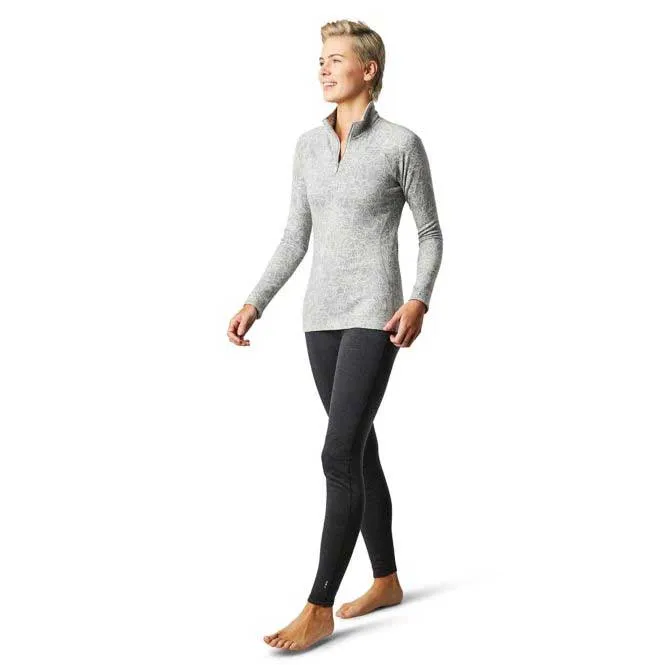 Smart Wool Women's Merino 250 Base Layer Pattern 1/4 Zip - A One Clothing