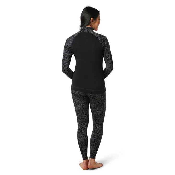 Smart Wool Women's Merino 250 Base Layer Pattern 1/4 Zip - A One Clothing