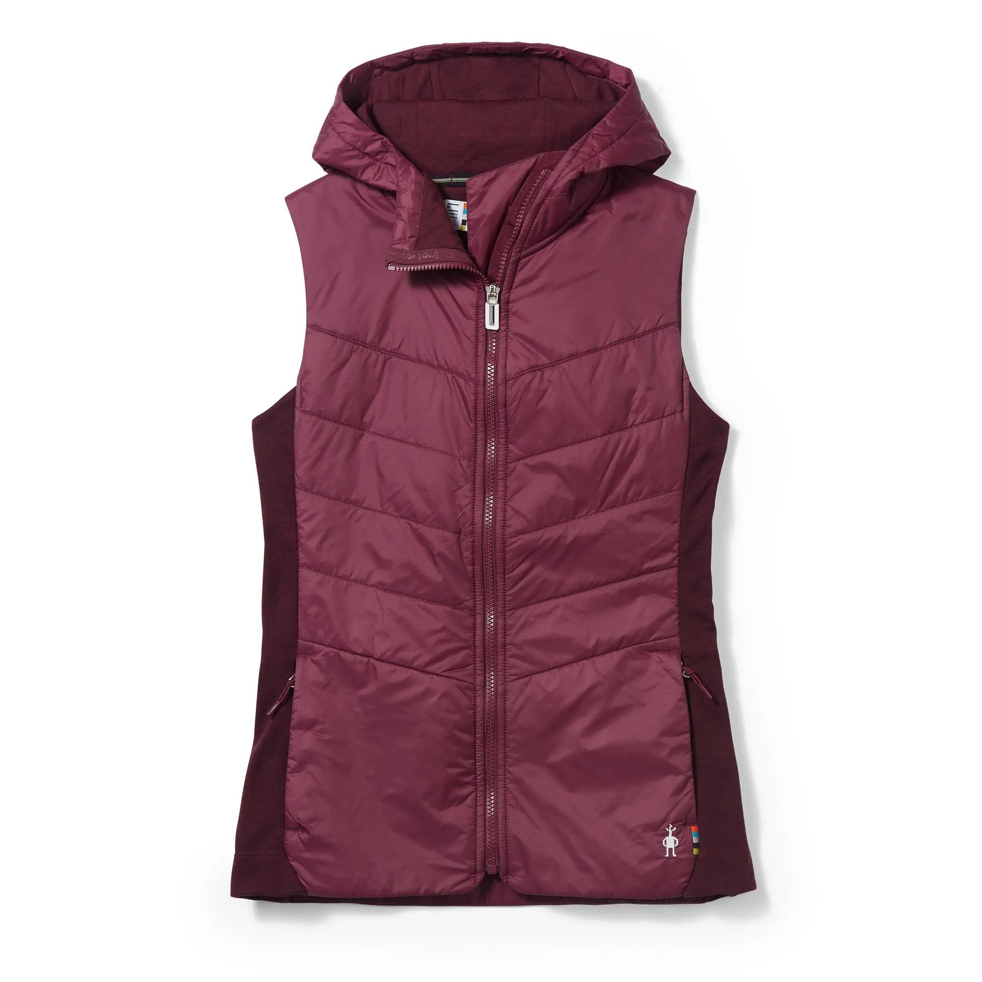 Smartrwool Smartloft Hoodie Vest Cherry Women's - A One Clothing