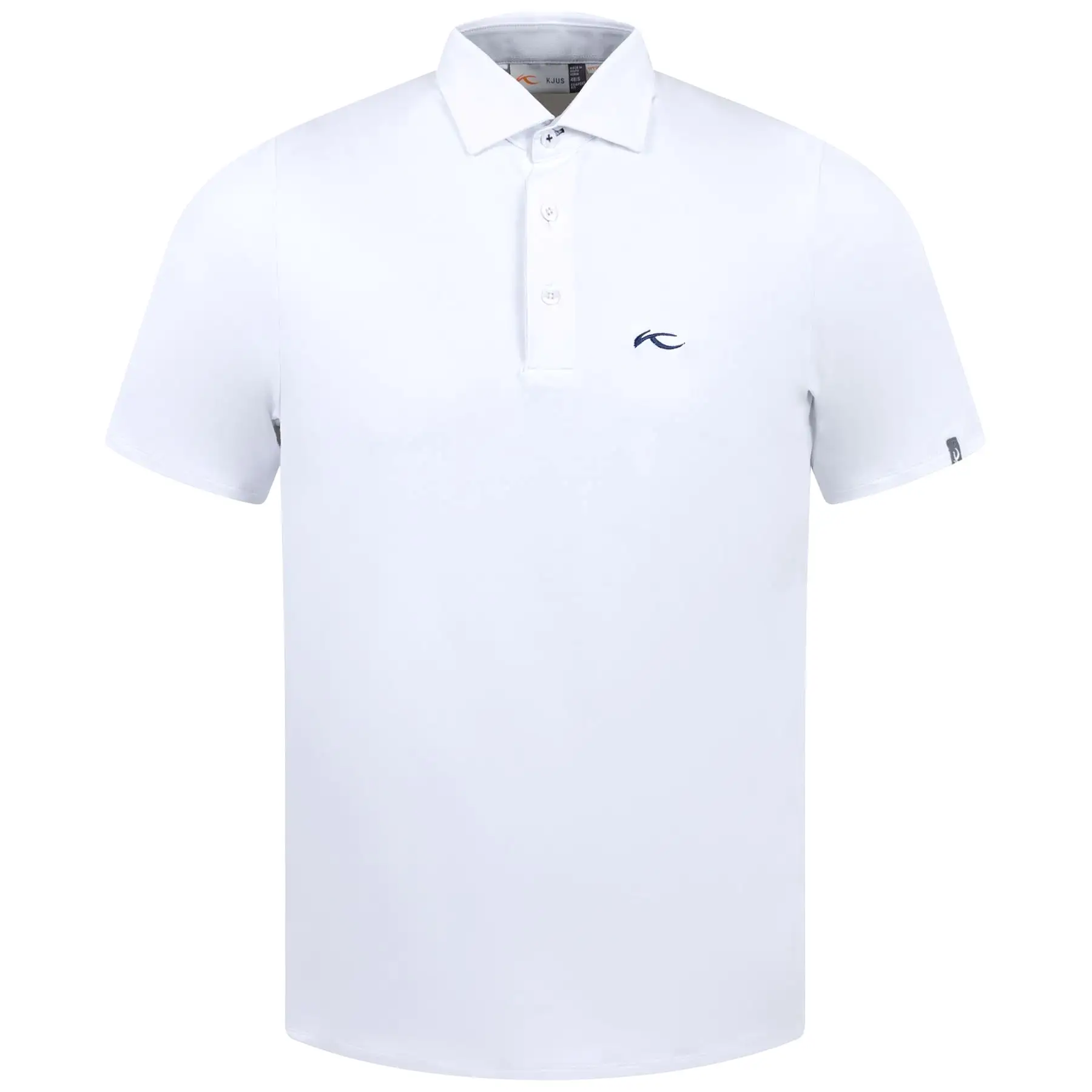 Soren Solid Comfort Fit Polo White - 2024