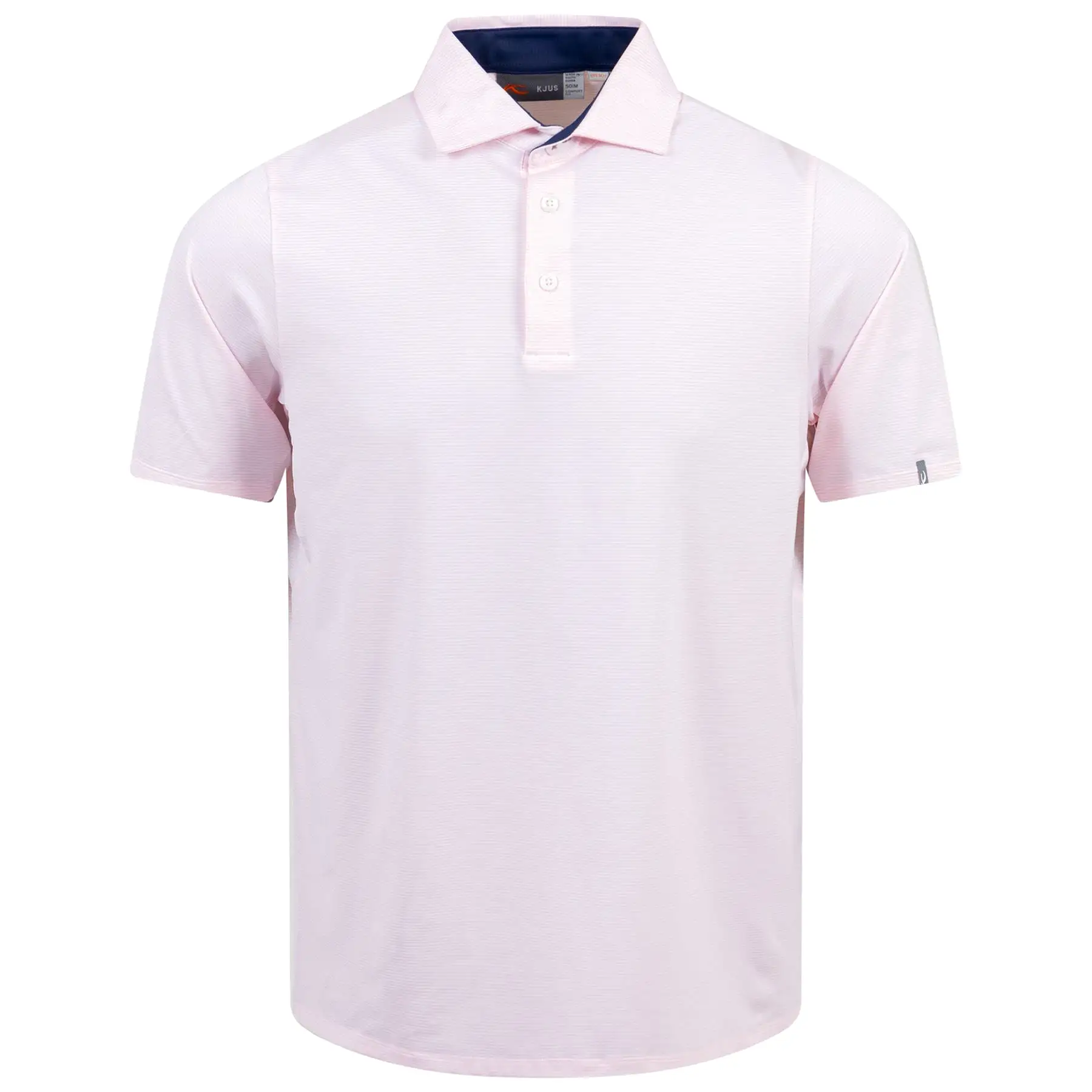 Soren Stripe Polo Pink Salt/White - SS24