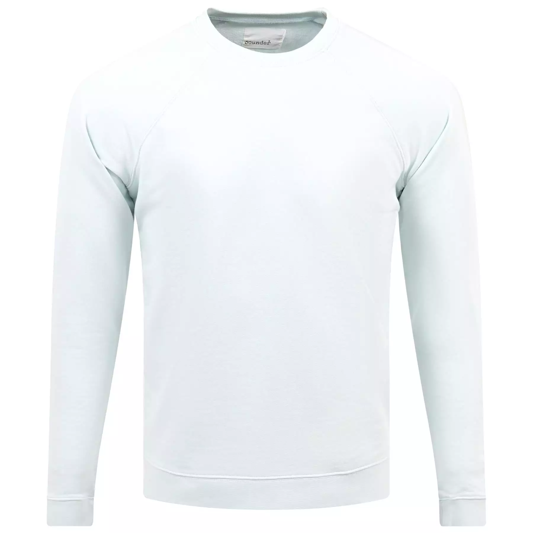 Sounder Golf Half Zip Cotton Sweat Mid Layer Mint - SS24