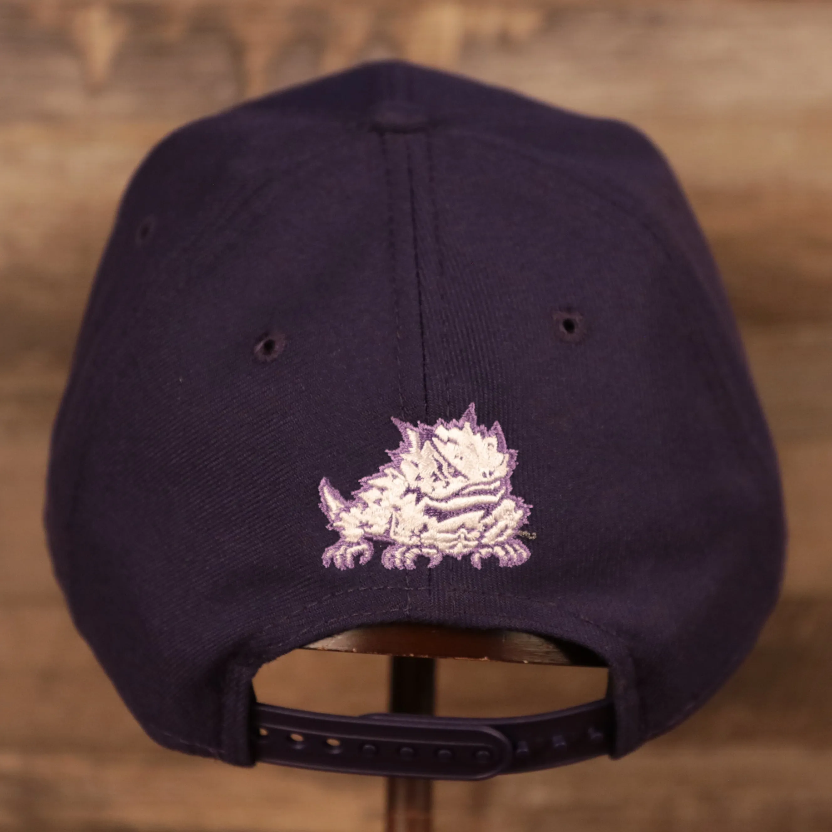 TCU Horned Frogs Purple Adjustable Snapback Cap