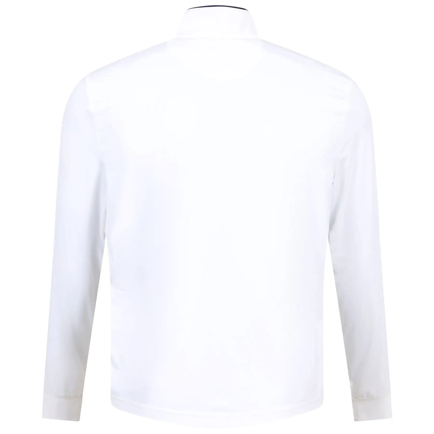 Technical Earl Quarter Zip Mid Layer Bright White - SS24