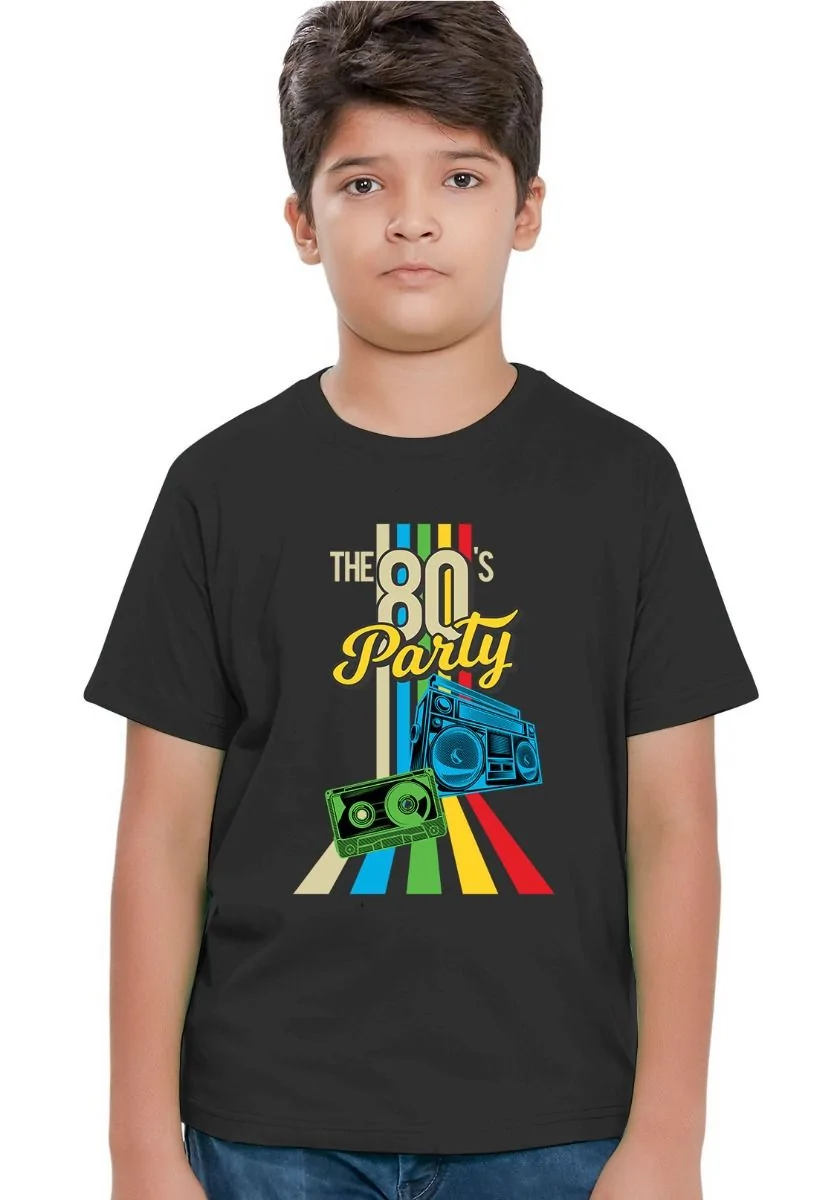 The 80s Party Sr Kids T-Shirt