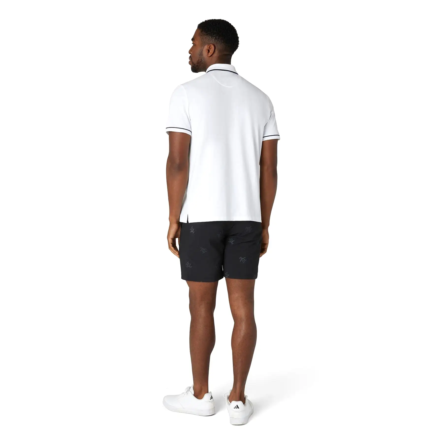 The Technical Earl Nylon Stretch Polo Bright White - SS24