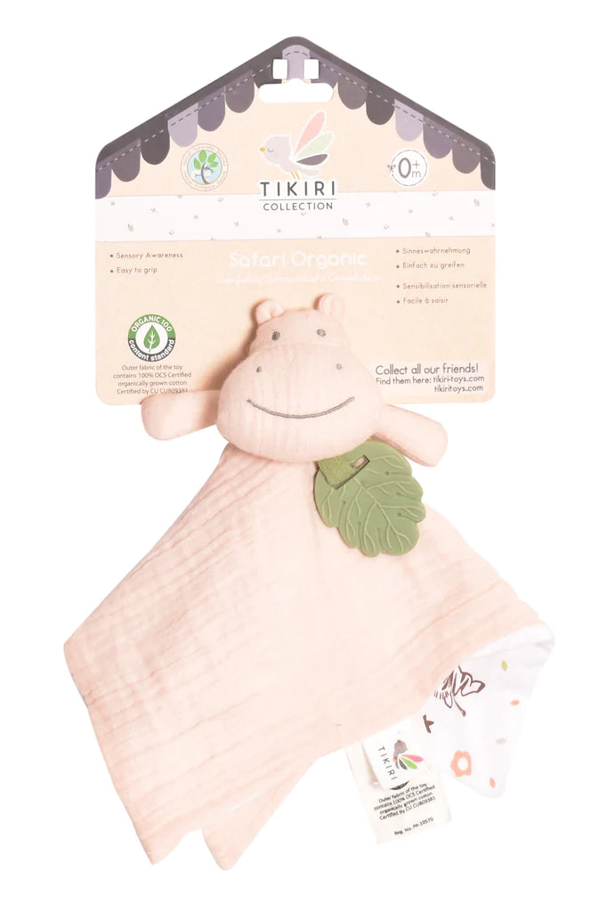 Tikiri Muslin Comforter - Hippo