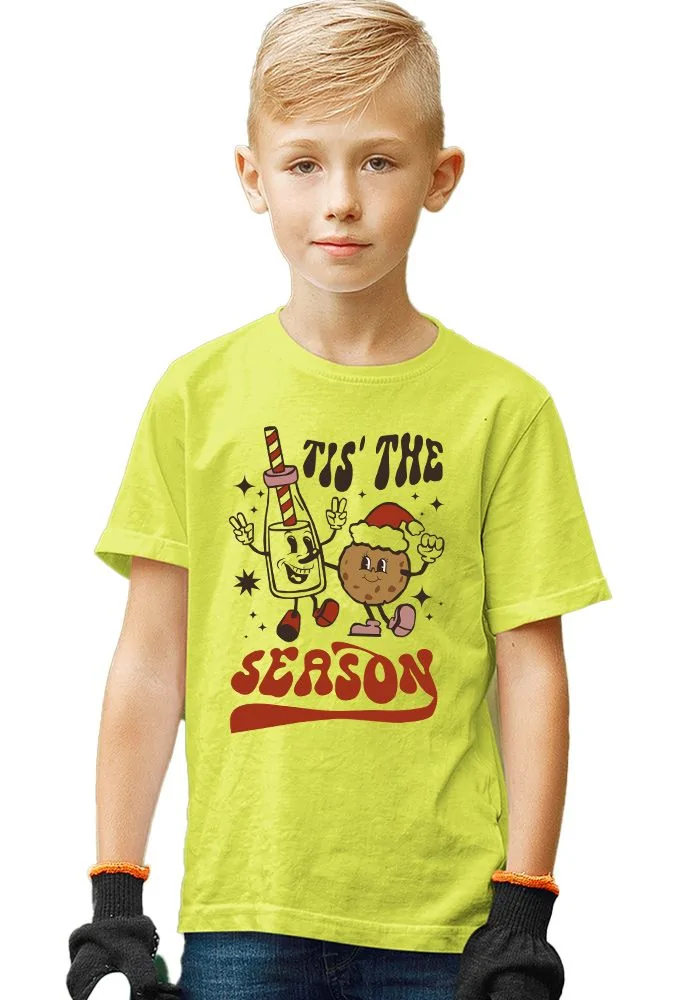 TIs The Season Sr Kids T-Shirt