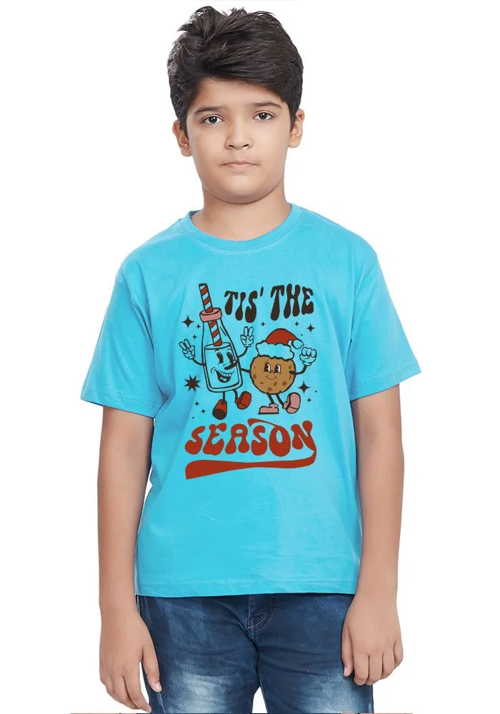 TIs The Season Sr Kids T-Shirt