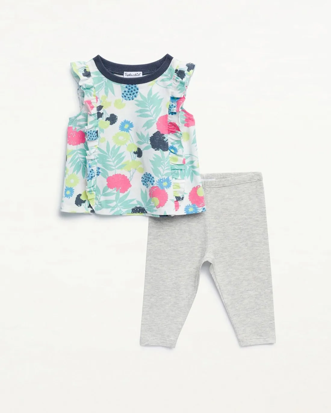 Toddler Girl Garden Party Legging Set