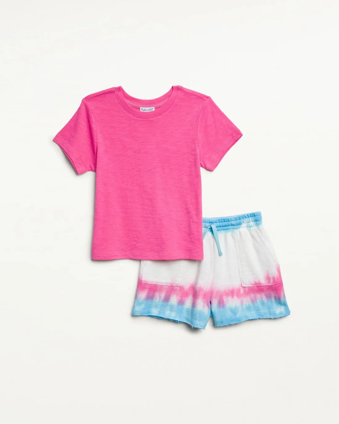 Toddler Girl Topaz Splash Short Set