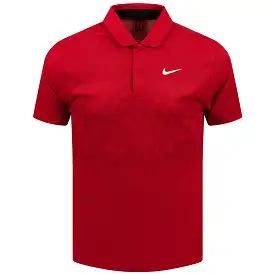 TW Dri-Fit ADV Camo Polo Gym Red - SS23